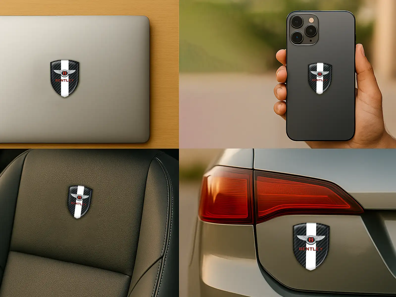 Bentley Décalcos Auto Personnalisés Tuning Universels